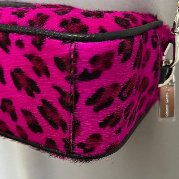 Authentic Golden Goose Star Bag - Fuschia Leopard Print - Picture 16 of 16